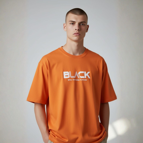 orange T-shirt Qatar 