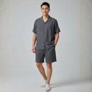 طقم لينن شورت وقميص